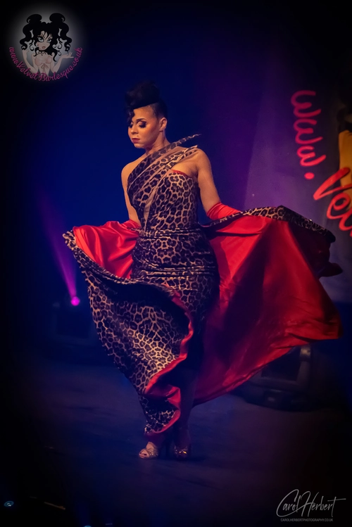 Demi Noire at The Velvet Burlesque
