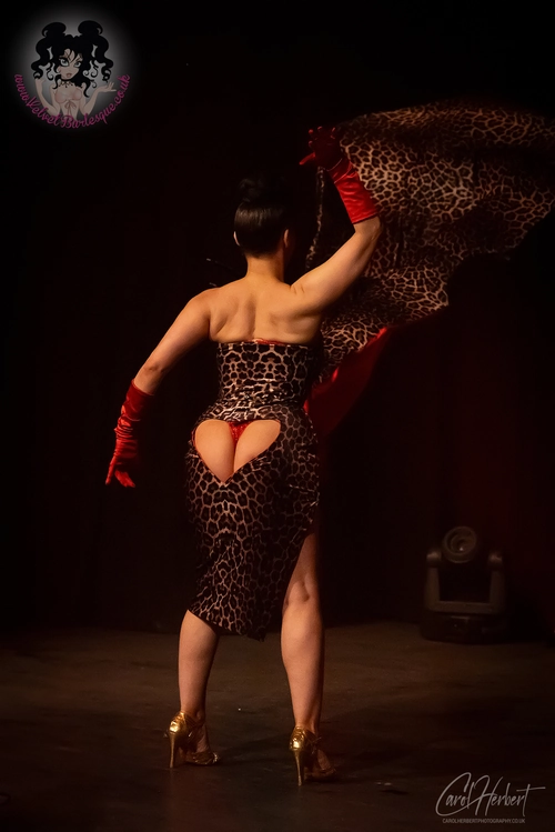 Demi Noire at The Velvet Burlesque