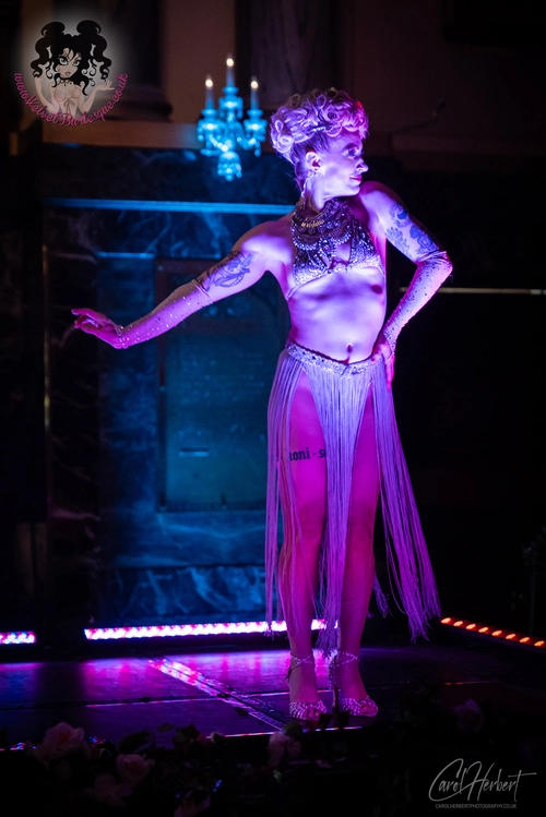 Lena Lenman at The Velvet Burlesque Gallery