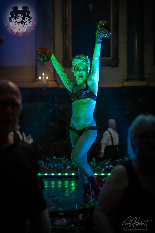 Lena Lenman at The Velvet Burlesque Gallery