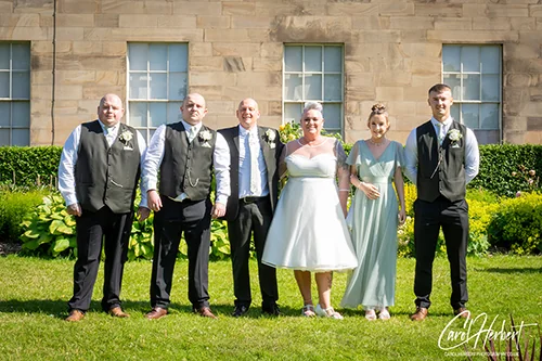 Sarah & David's Wedding Gallery Photo Shoot