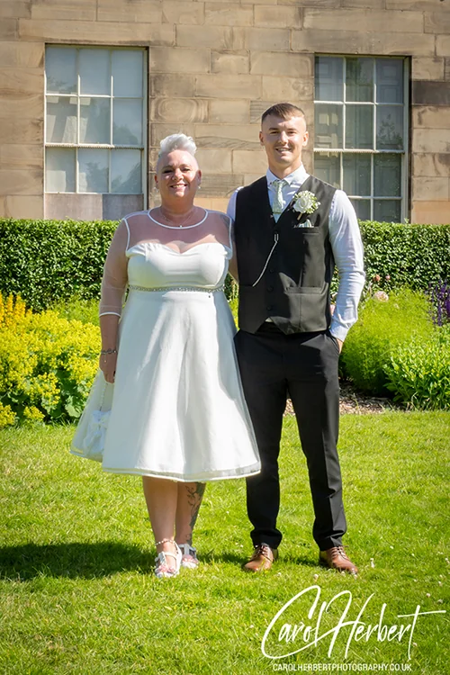 Sarah & David's Wedding Gallery Photo Shoot
