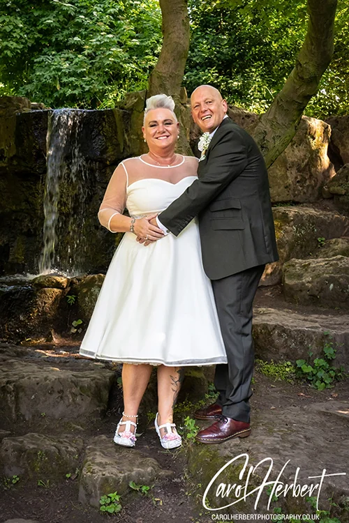 Sarah & David's Wedding Gallery Photo Shoot