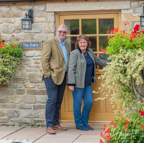 Diane & Andrew Howarth owners of Cottage in the Dales